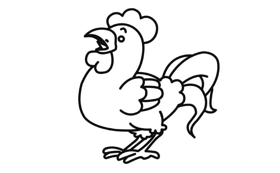 十二生肖谜语简笔画,红红火火过猪年谜语