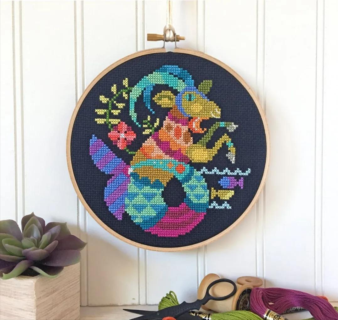 十字绣拿不住了应该怎么绣,以前的十字绣怎么能洗掉