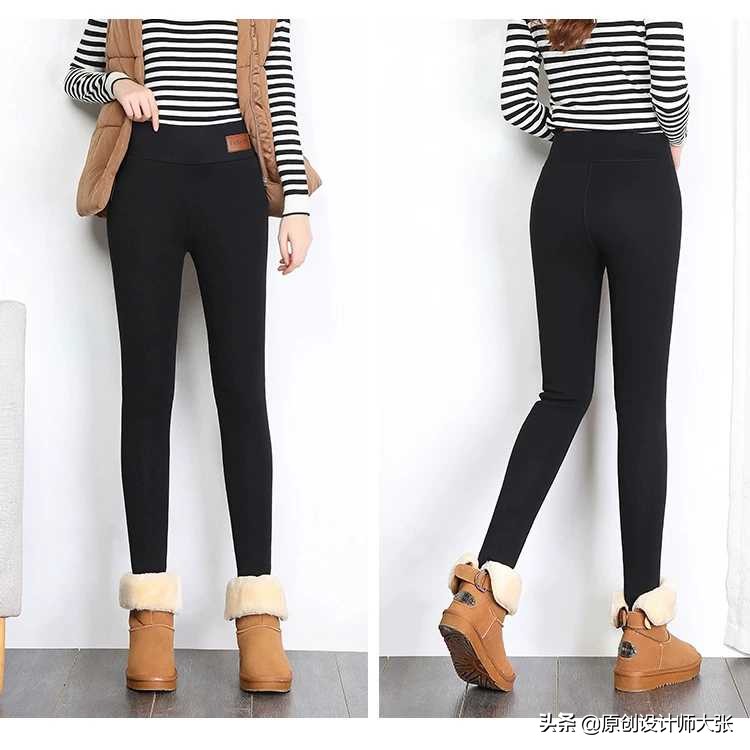 羊绒弹力收腹瘦腿百搭打底裤,一条可以过冬的百搭羊绒裤