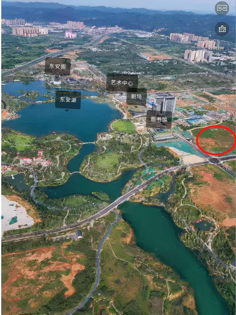 东安湖土地挂牌,东安湖42亩地块
