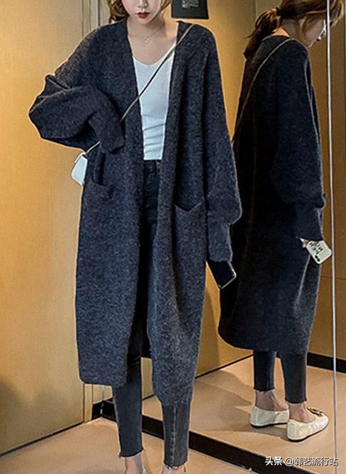 韩国2022春夏流行毛衣款式大全,今年韩国最流行的毛衣长款