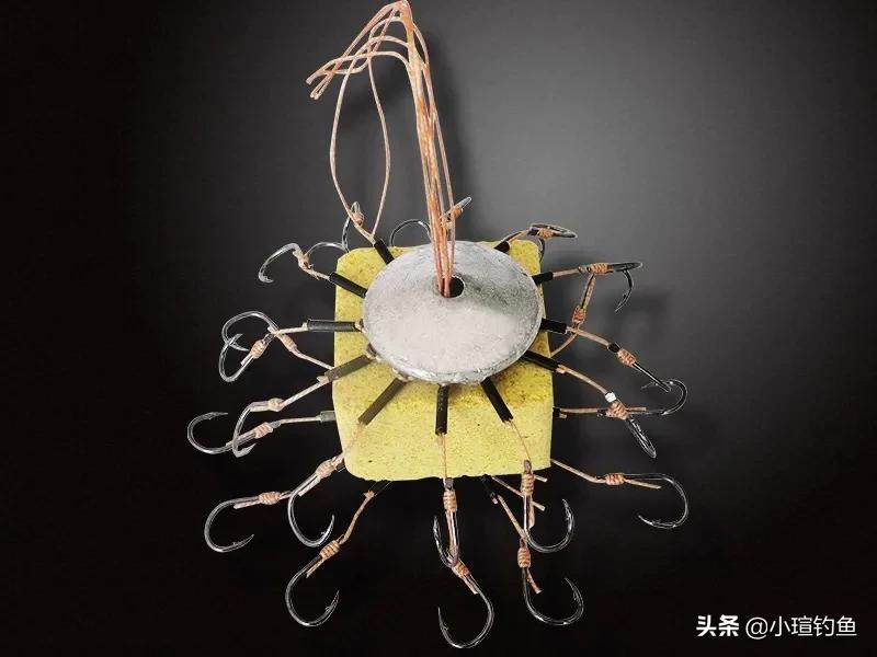 海竿新手入门教程选线,海竿防挂底钓组绑钩方法