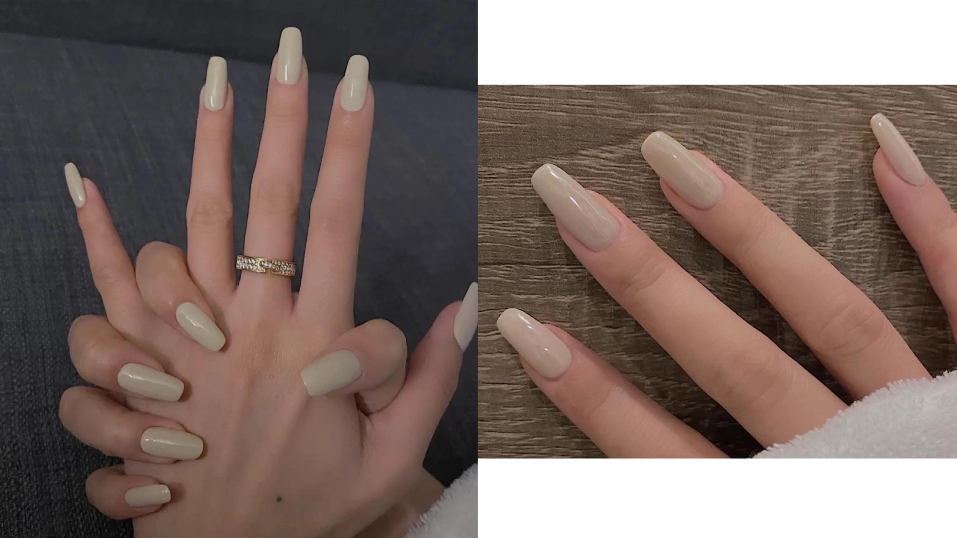 夏日纯色显白美甲颜色,2021最火美甲显白颜色短指甲纯色