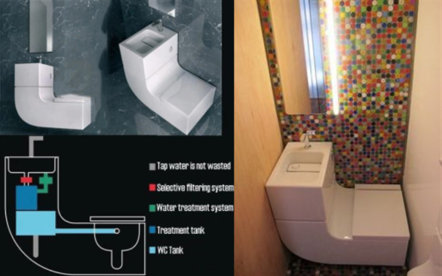 新式坐便器水箱,意想不到的马桶水箱改造