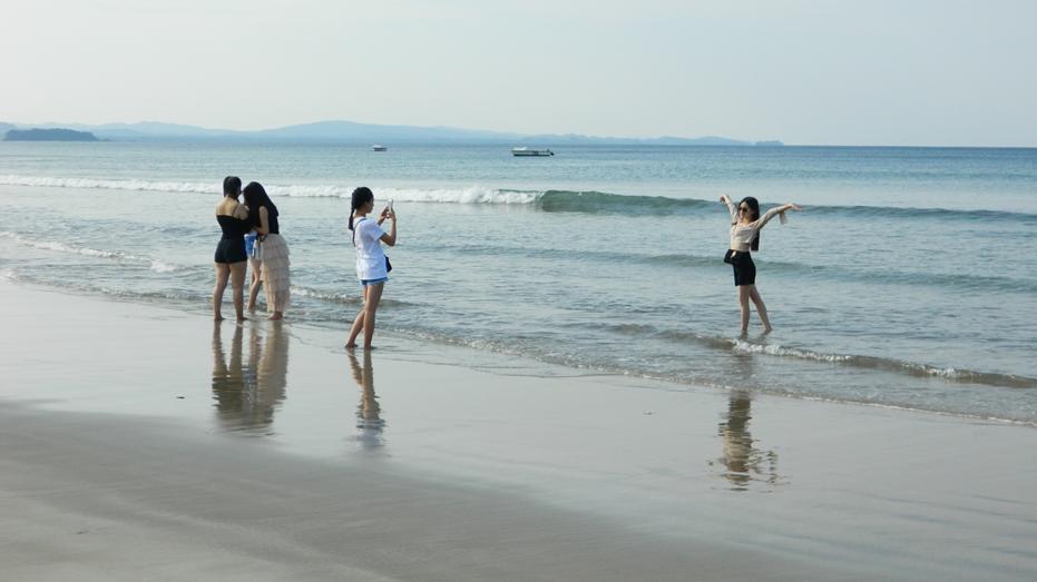 缅甸维桑海滩日出,缅甸仰光到维桑路况