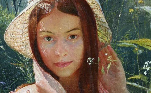 喀拉刨柯油画作品欣赏,瑞典油画人物画