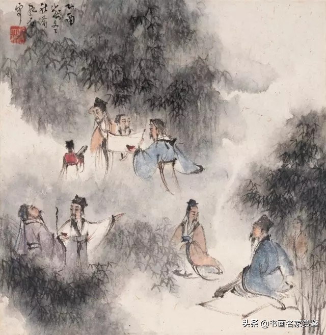 傅抱石的十大绘画长卷,中国画画家傅抱石代表作