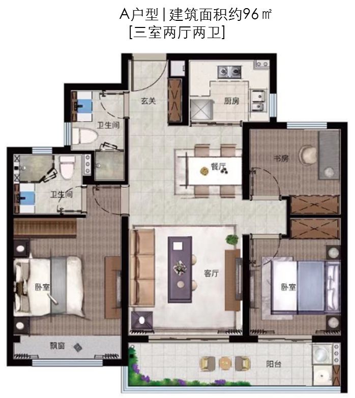 萧山25万左右的二居室,萧山250万住宅