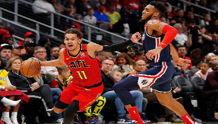 下赛季mvp特雷杨,两个mvp的巅峰一战