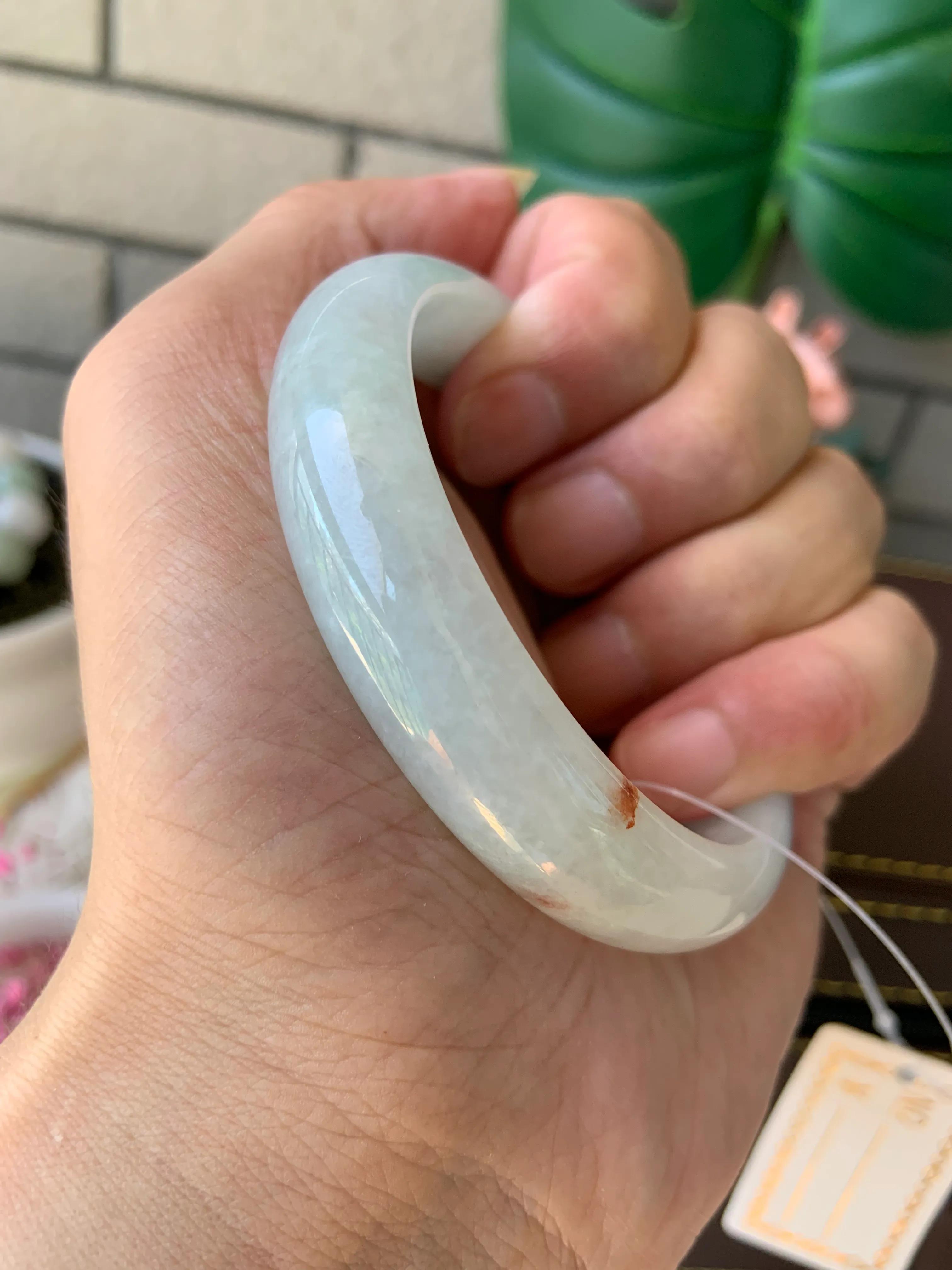 缅甸天然翡翠a货黄加绿手镯,缅甸翡翠手镯a级真品带黄翡