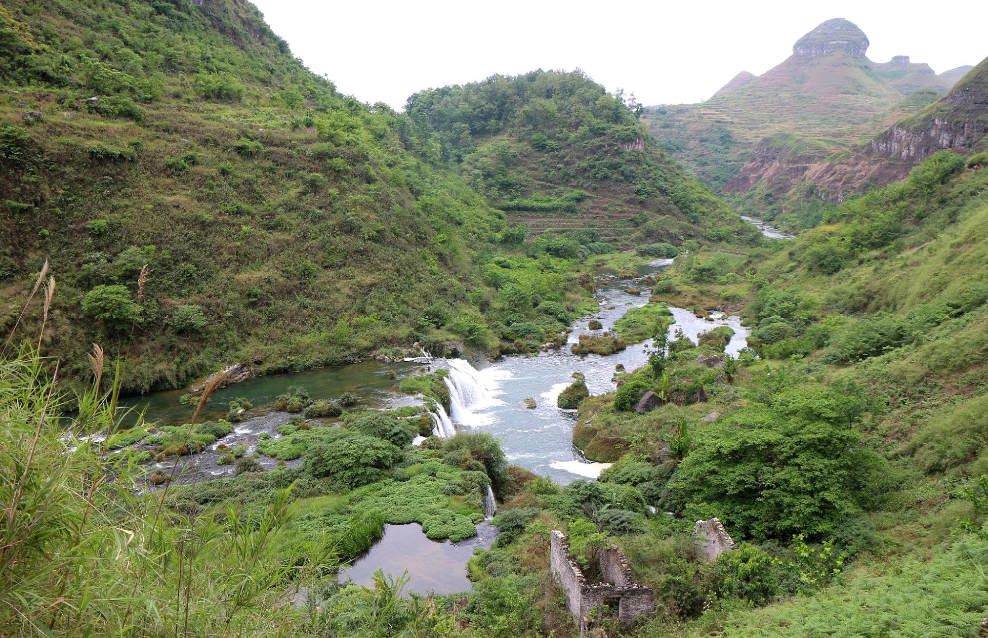 亚洲第一瀑布贵州黄果树瀑布,贵州大山发现三条未开发瀑布
