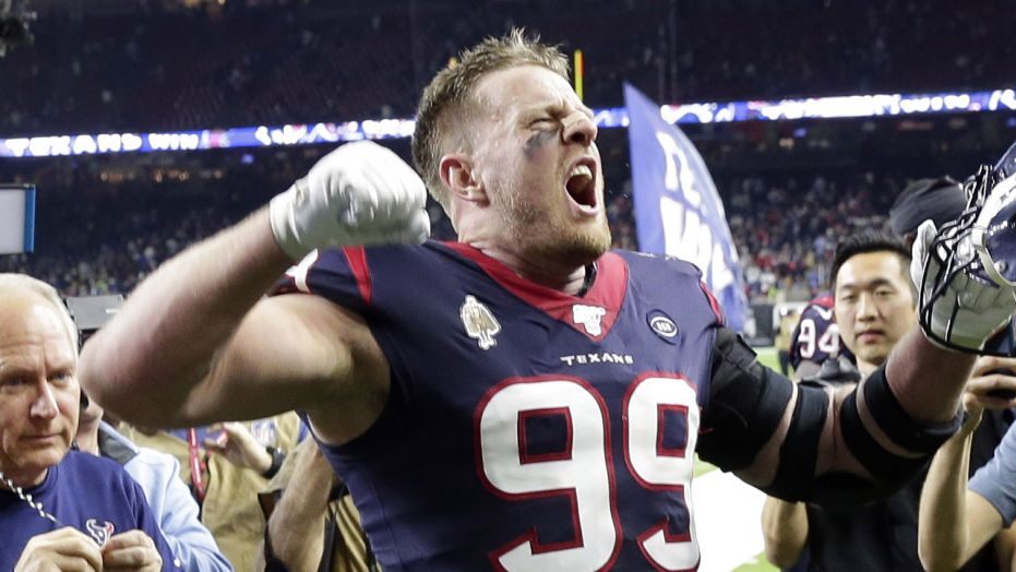 现役NFL最完美身体，德州人队的“国民男神”JJWatt