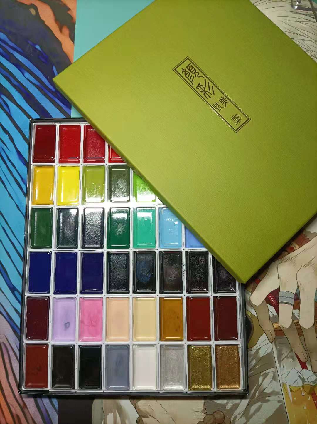 固体水彩颜料推荐初学便宜拼多多,大师级水彩颜料推荐有哪些