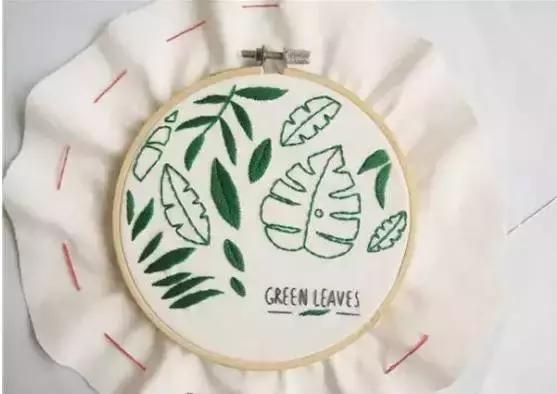 刺绣教程初学者,欧式刺绣基础针法教程