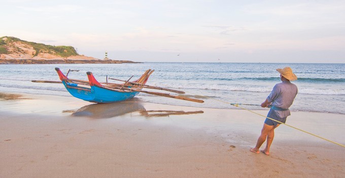 福建东山岛景点风动石,福建旅游景点推荐冬天东山岛