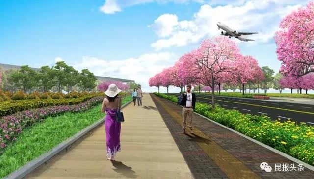 昆明机场高速景观提升,郑州机场高速亮化2023工程