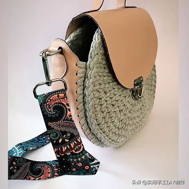 各种圆包包的钩织教程,多种漂亮包包的钩织图解