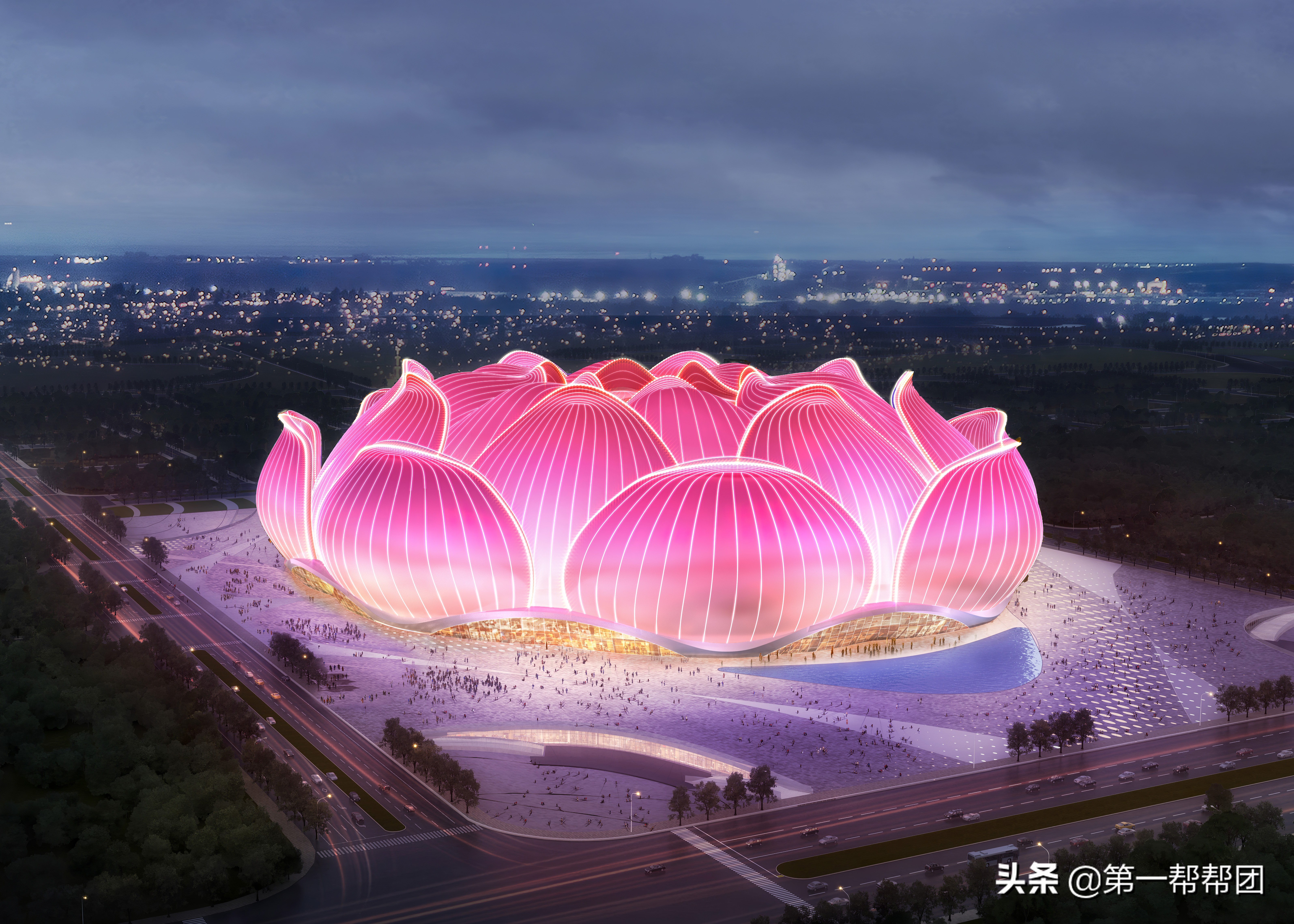 恒大经典荷花足球场,当足球遇上京剧