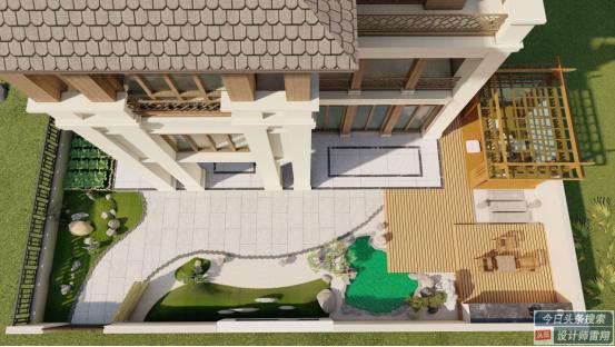 庭院小桥流水中式庭院,中式庭院终于搞定了