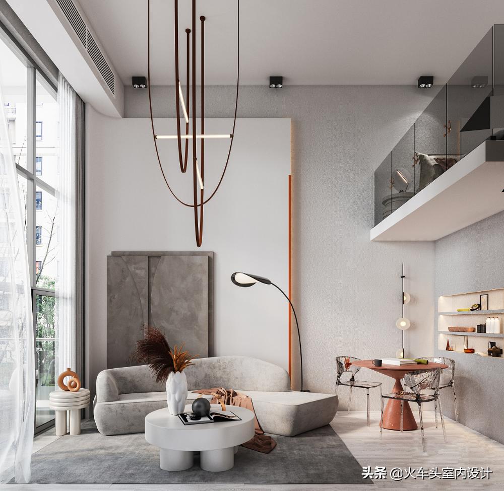 80款挑空客厅设计,大宅就该有这气势