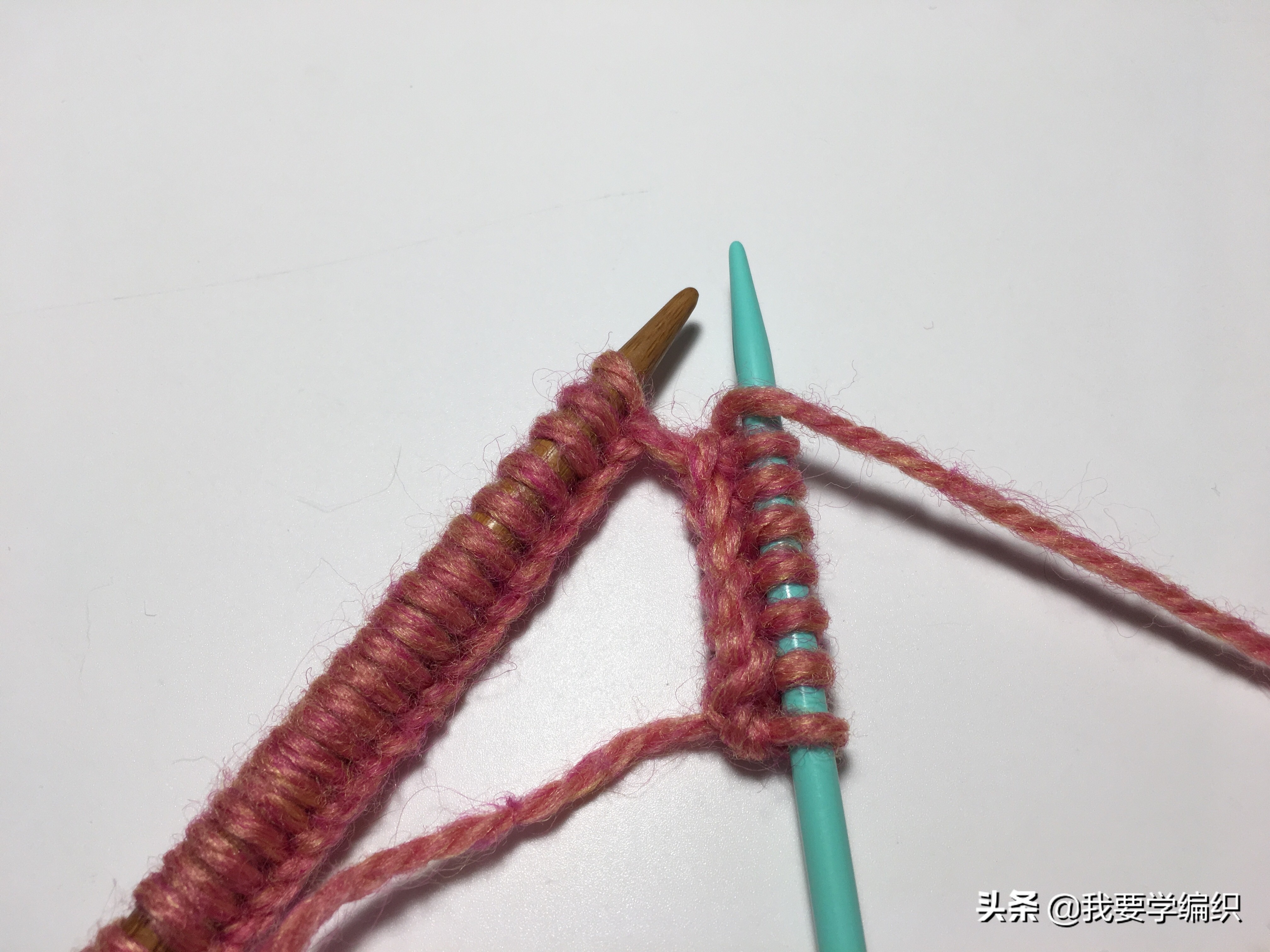 波浪围巾钩织教程,棉花糖毛线编织波浪围巾