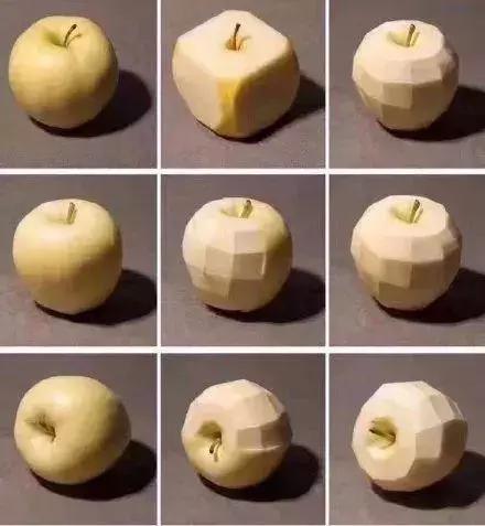 简单的以假乱真苹果怎么画,怎样画苹果简单好看