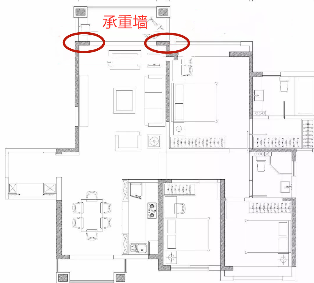 客厅光线暗又不能拆墙,客厅光线不好怎么破
