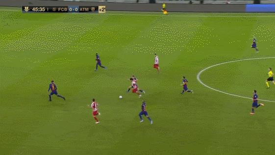 防守狂魔！狂追50米回防抢断，整个巴萨只有他才能做到，不能走