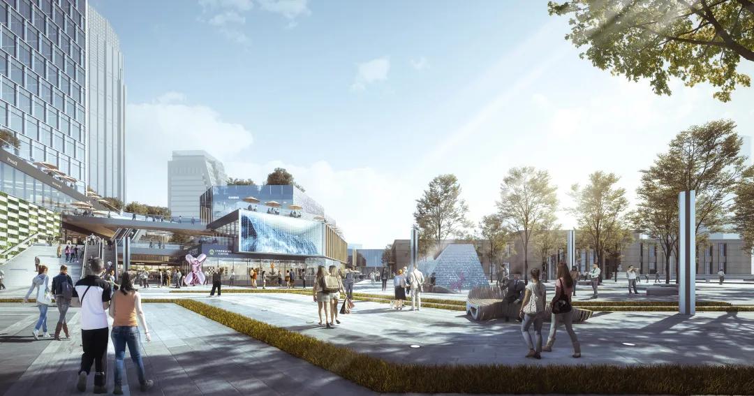 厚石设计|由TOD引导的徐州商业核心区综合城市更新