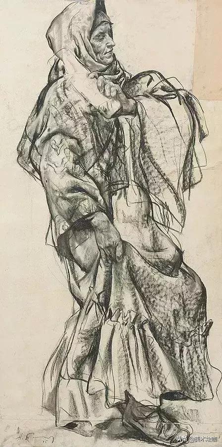 大师的素描线条,大师的素描几何体