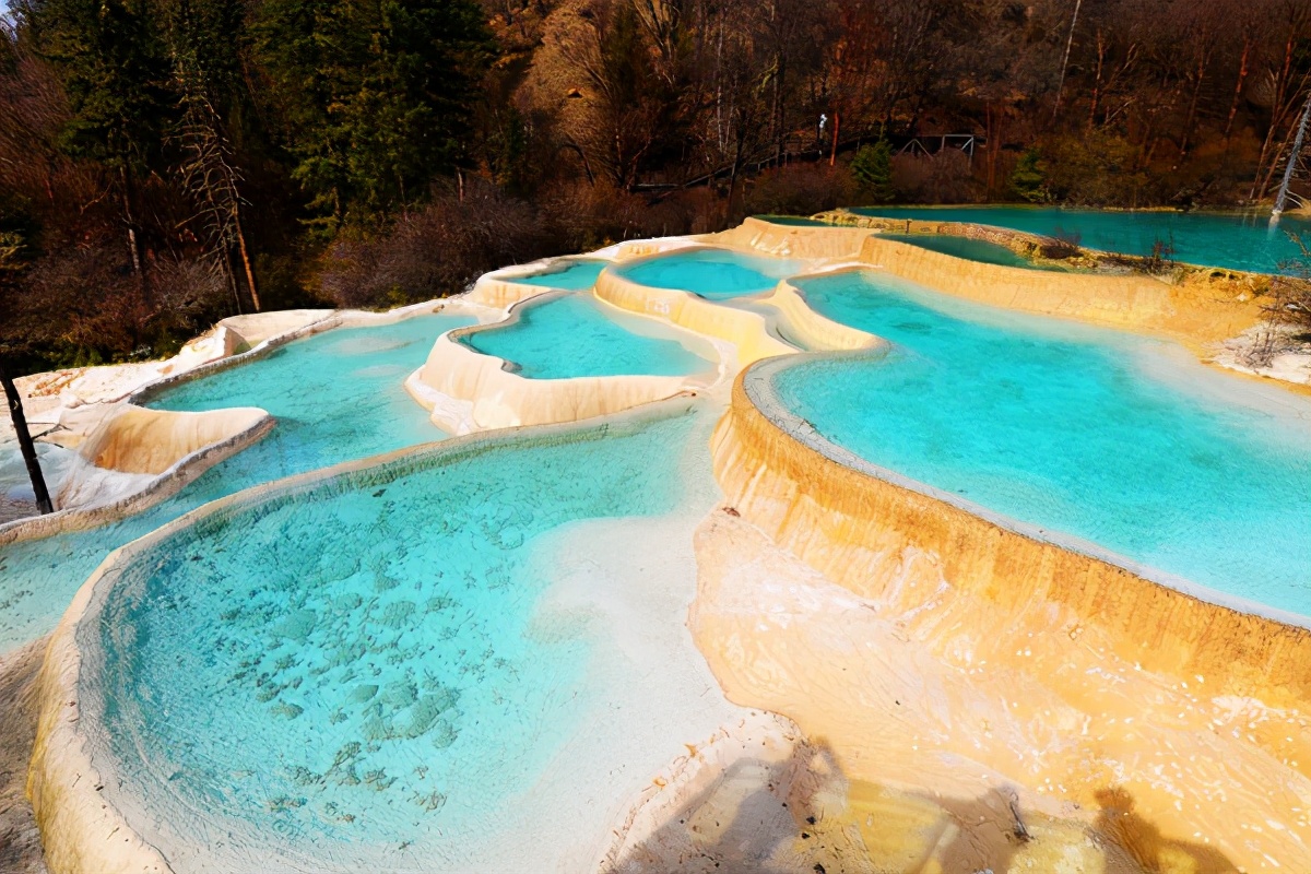 九寨沟最美的一处景点,九寨沟风景区好山好水好风光