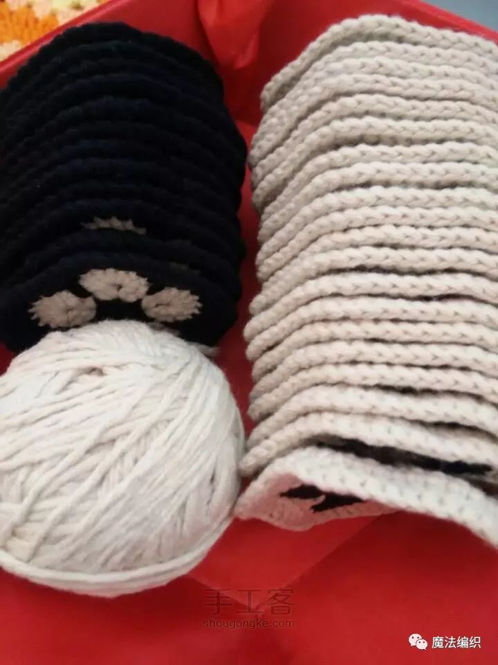 毛线钩织足球教程视频,儿童足球帽编织方法