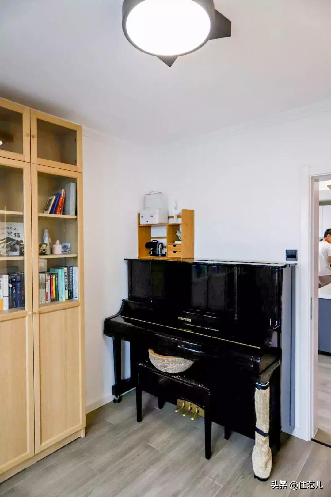 厨房客厅一体加书房小户型,小户型书房客餐一体