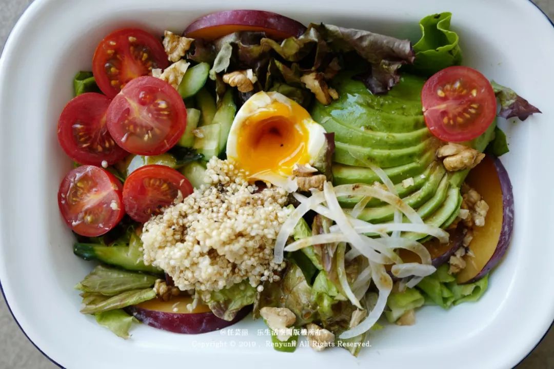 海陆空全能沙拉,7天不重样懒人减脂沙拉