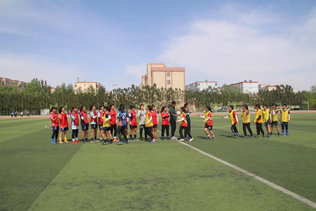 靖远四中女足队,白银市靖远师范女足