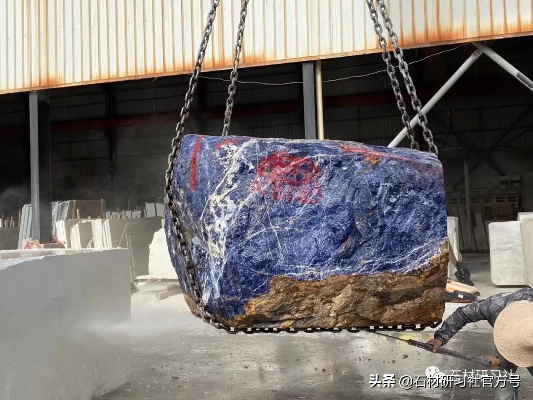 石材蓝色经典,经典蓝石材