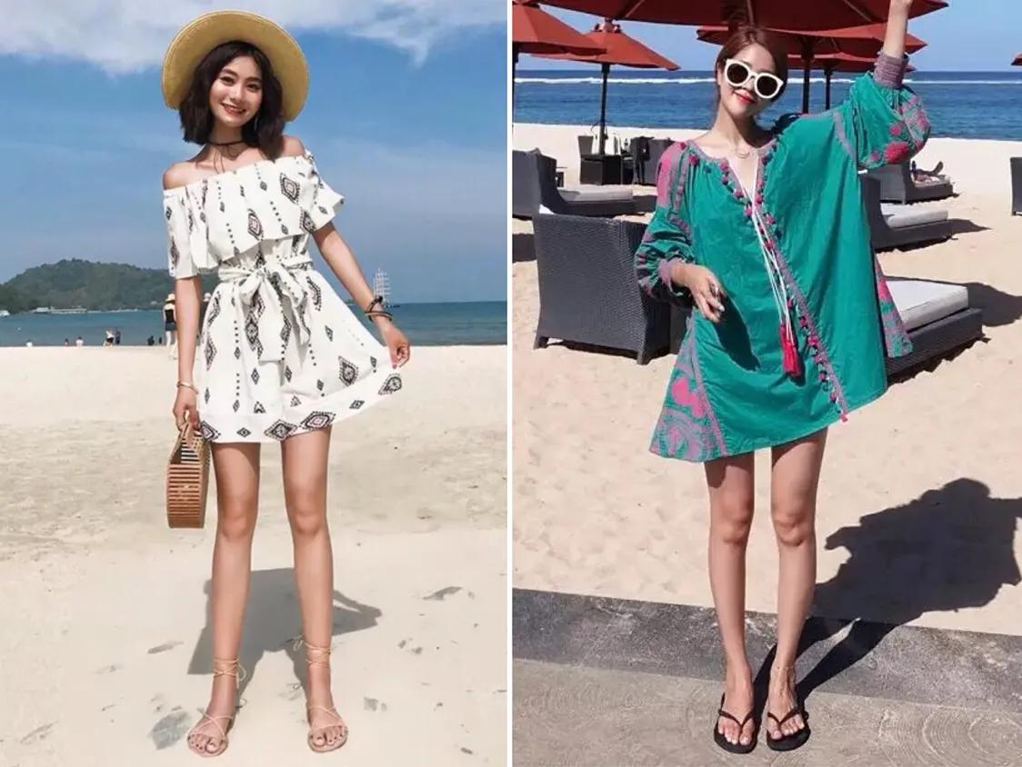 波西米亚风格裙子搭配什么包包,波西米亚裙怎么搭配