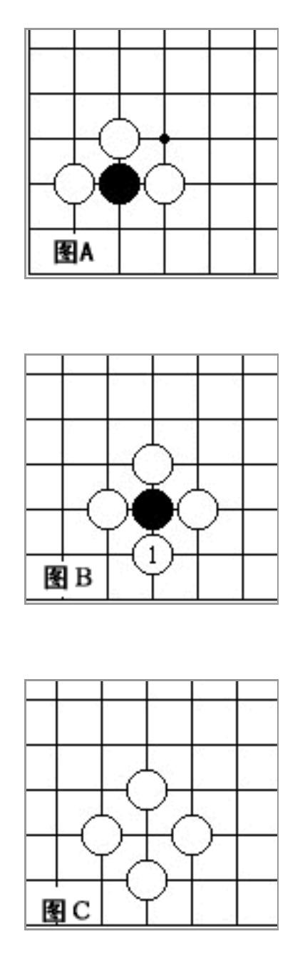 围棋10级升5级考试规则,围棋吃子规则图解
