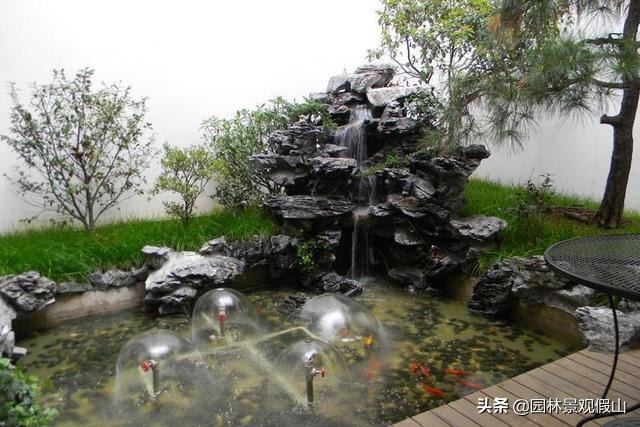 假山流水喷泉前景,假山流水喷泉景观落地大摆件弊端
