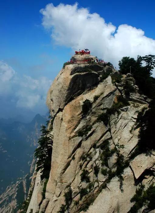华山黑龙潭风景,华山未解之谜100例
