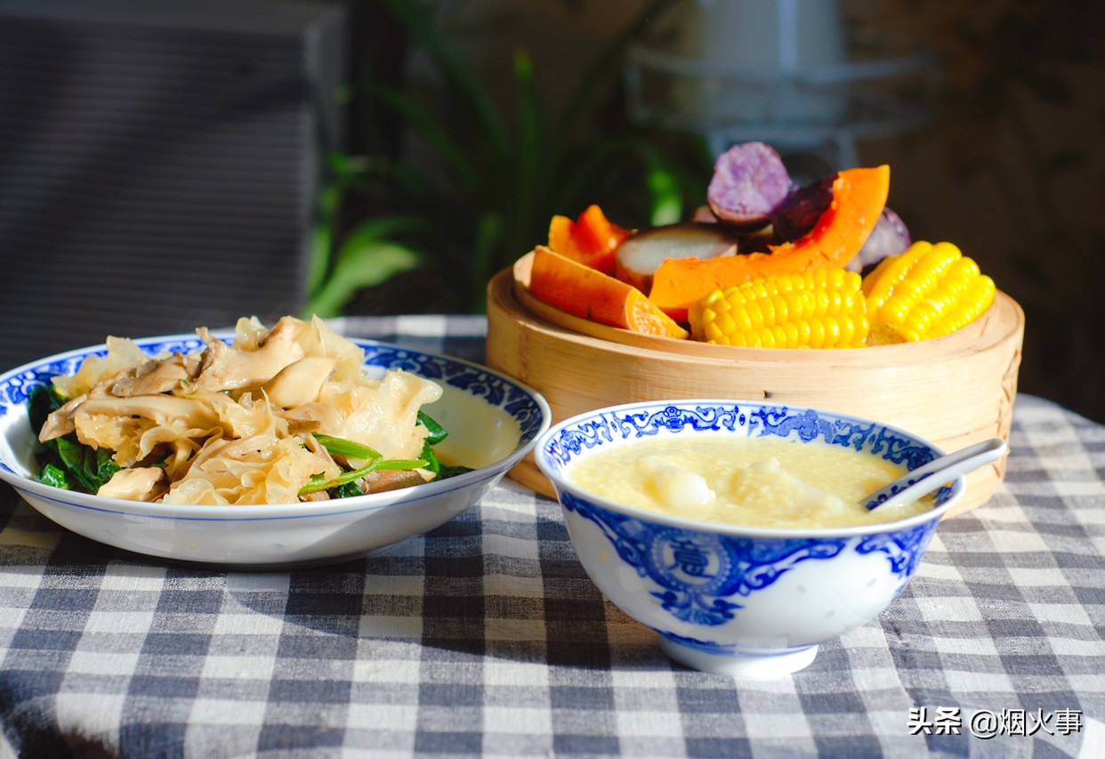 蒸五谷丰登,蒸山药南瓜玉米五谷丰登