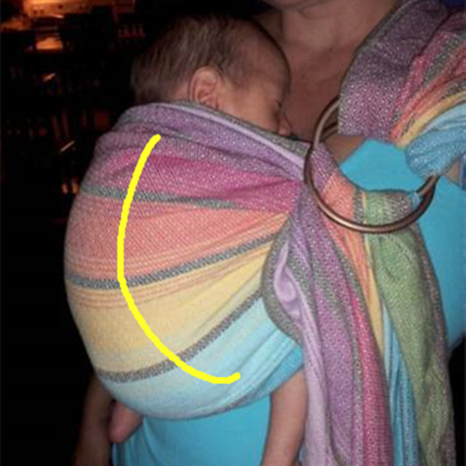 腰凳用错了勒住了宝宝,使用腰凳对大人的腰有影响吗