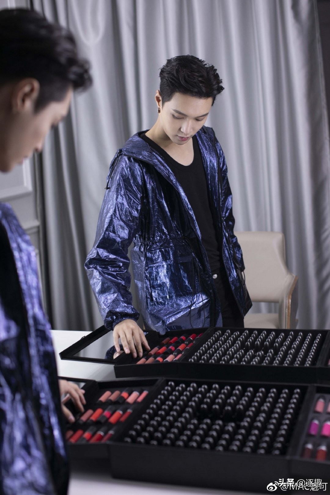 男明星代言美妆产品即兴评述,男星代言美妆品