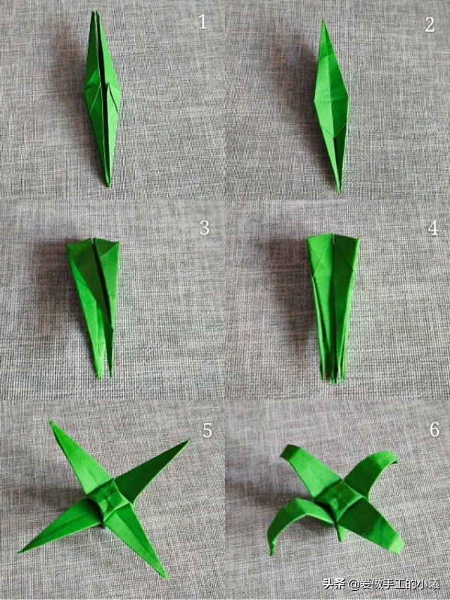 简单实用的手工折纸玫瑰花教程,手工最好看的玫瑰花折纸方法