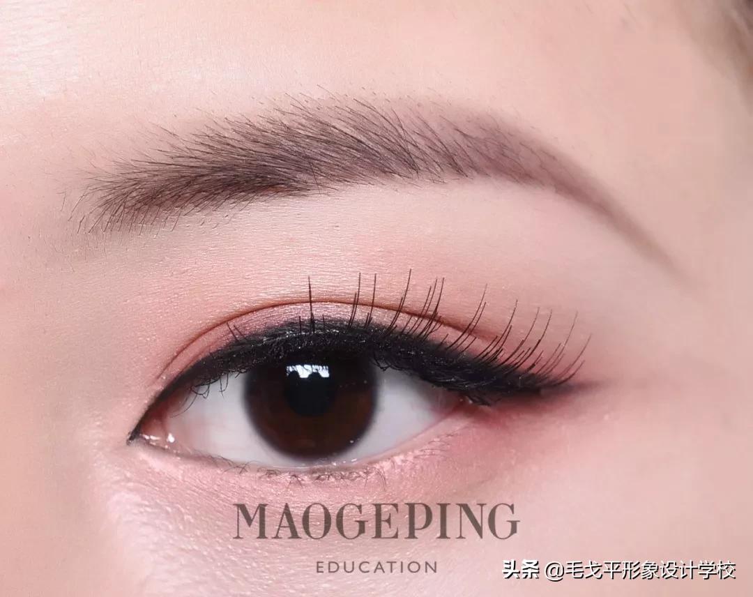 日常画眉妆教程,初学跟妆如何画眉毛