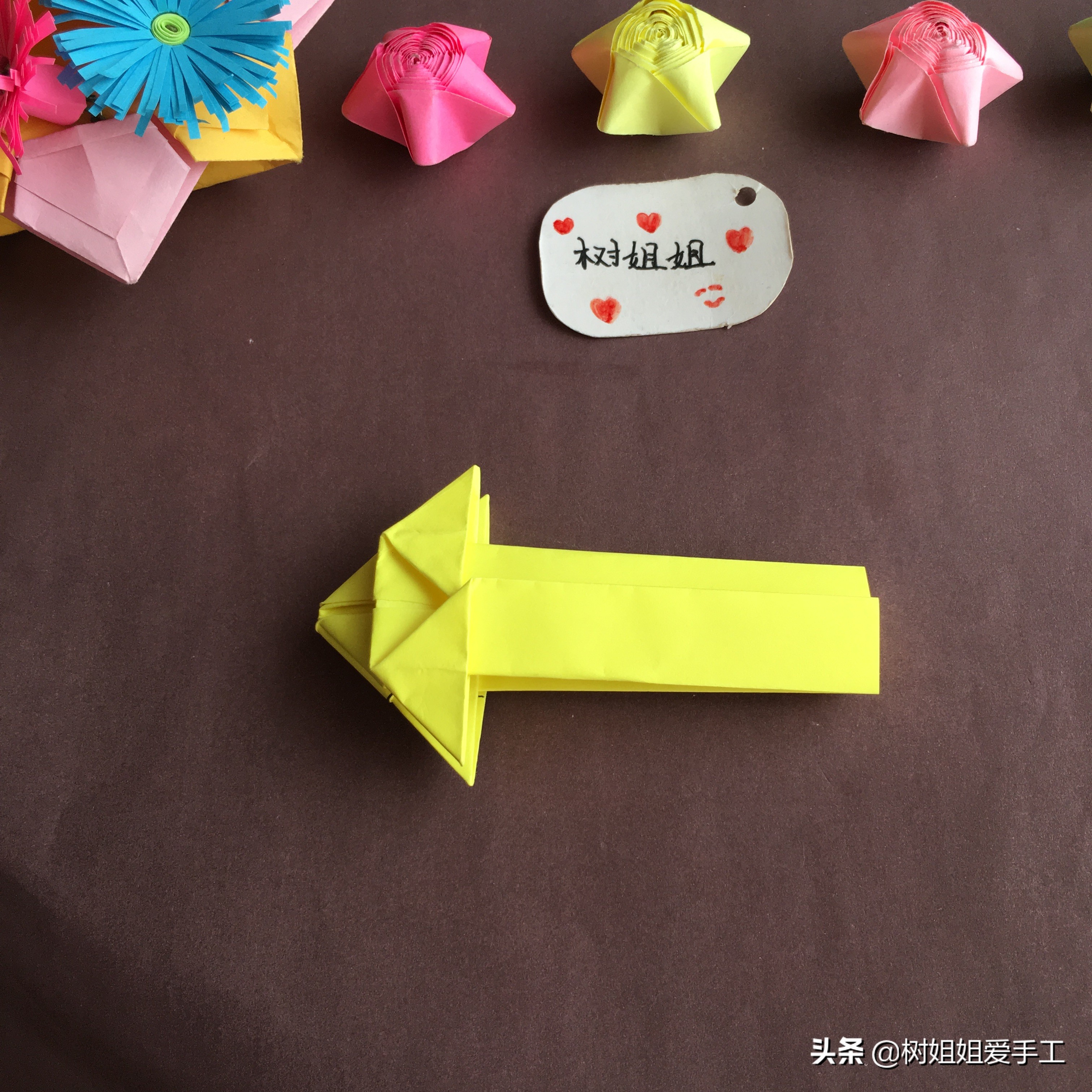 折纸蝴蝶戒指可调节教程,折纸蝴蝶结手链戒指发卡