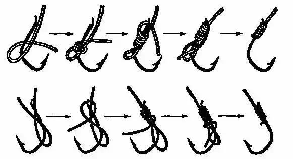 鱼钩加小套管绑钩方法,鱼钩绑钩法大全视频