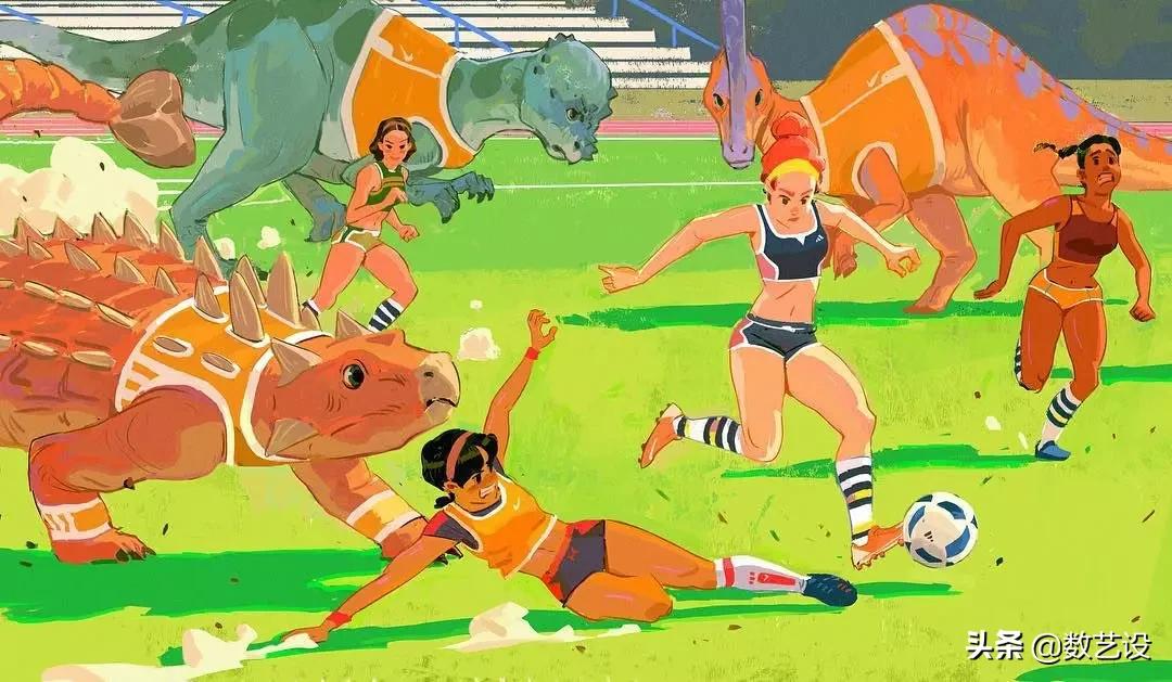 当“恐龙”和人同台竞技，你猜谁会赢？