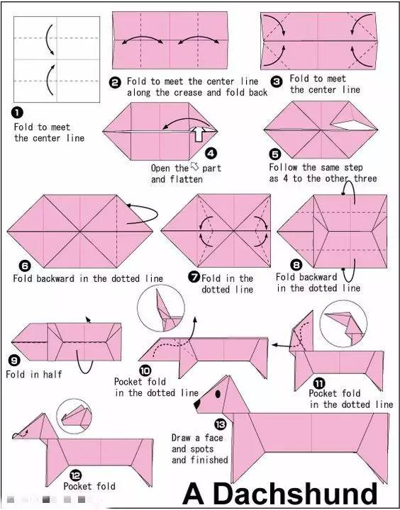 旺仔小泡芙幼儿折纸手工创意diy,折纸手工8-10岁简单的飞镖正方形