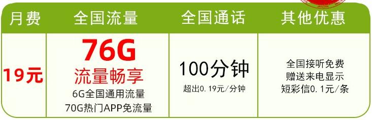 中国移动19元月租180g通用流量,中国移动19元200g流量能不能退